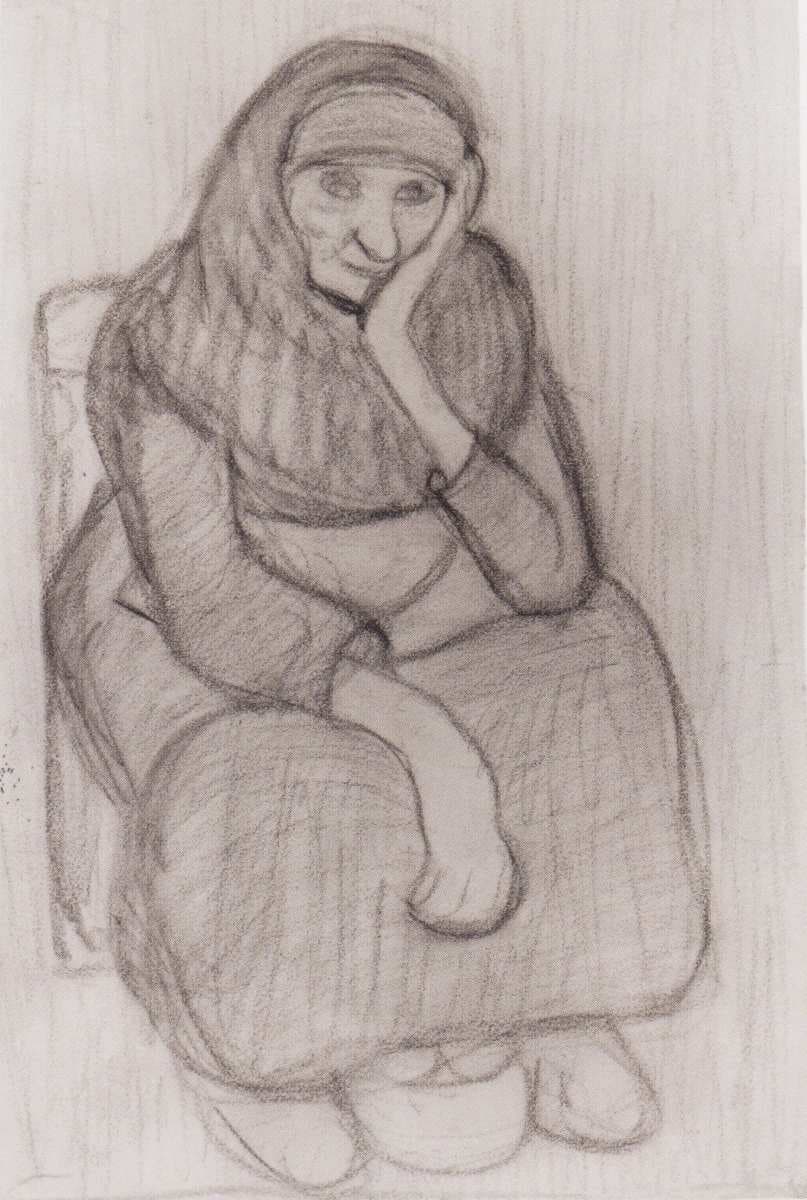 Seated Peasant Woman — Paula Modersohn-Becker