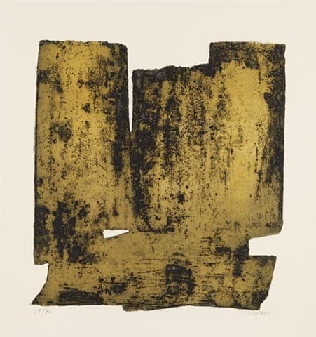 Eau forte XII — Pierre Soulages