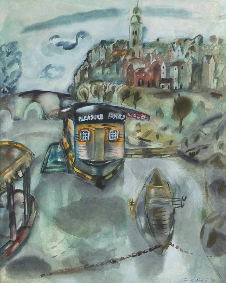 Pleasure Boat, Bridgnorth — Frances Hodgkins