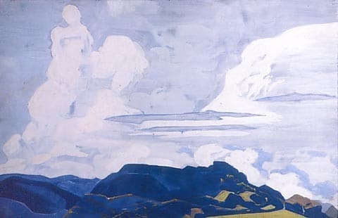 White horsemen — Nicholas Roerich