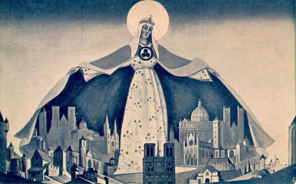 Madonna the Protector — Nicholas Roerich