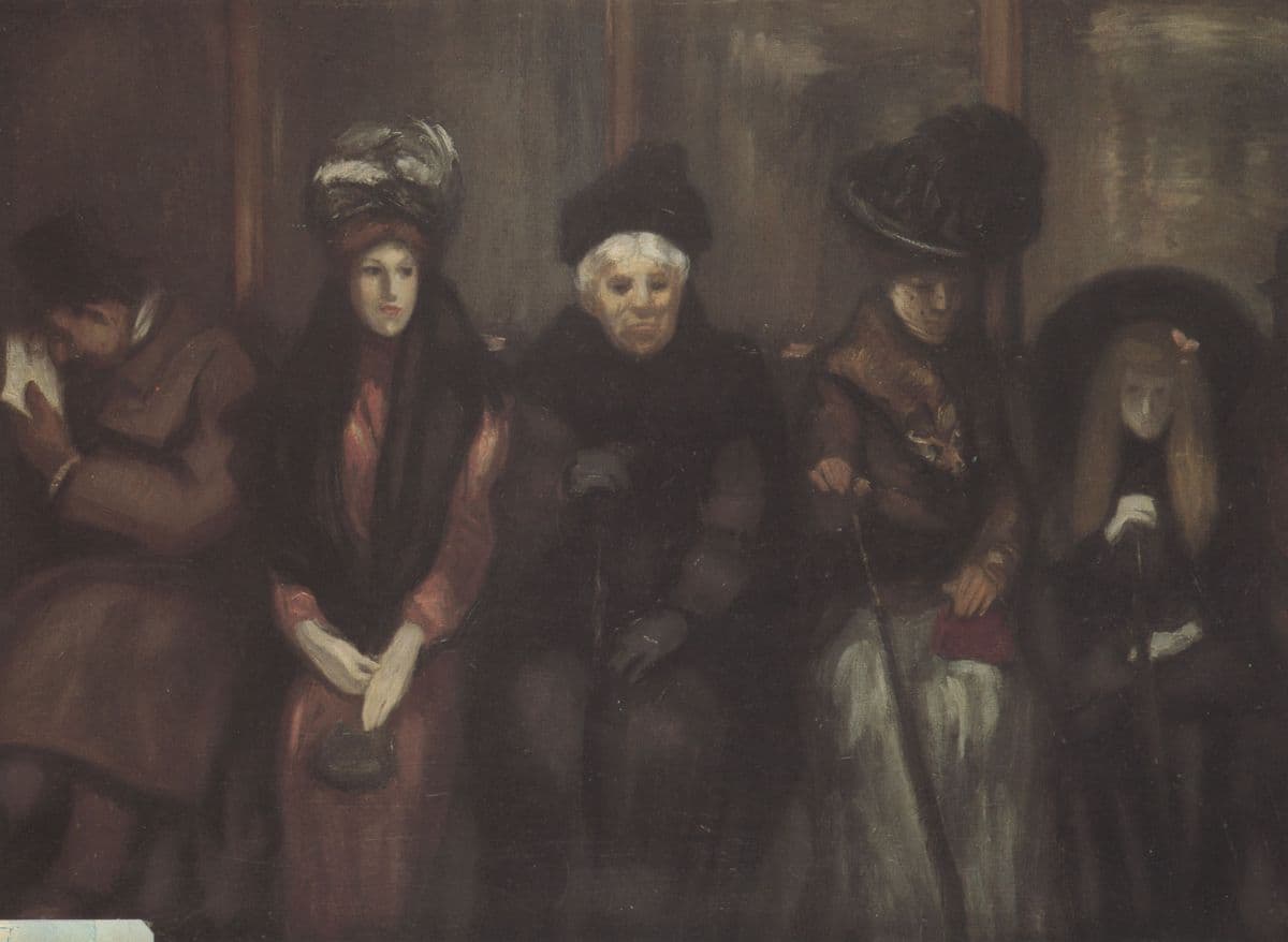 Dans Le Tramway — Théophile Steinlen