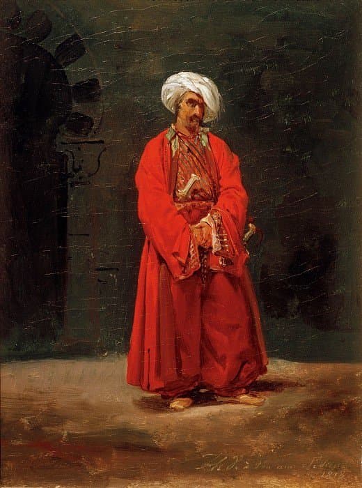 A Man in Oriental Costume — Horace Vernet