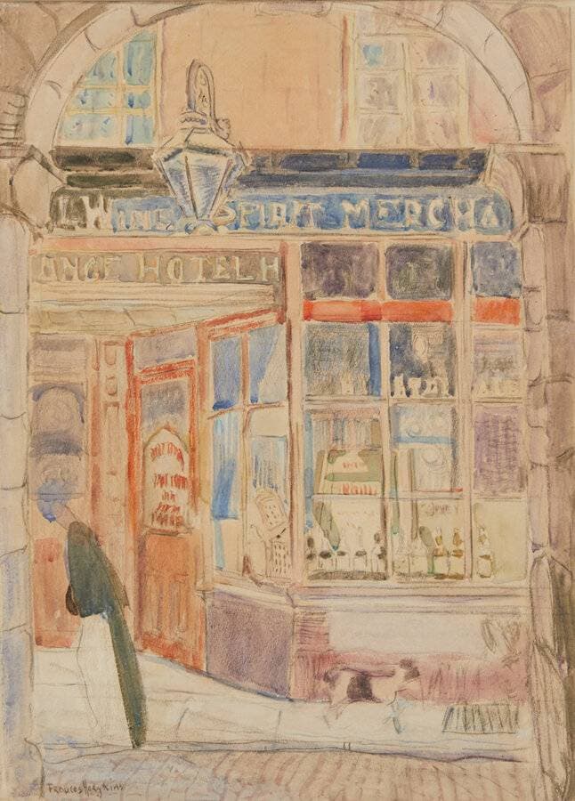 The Little Wine Shop — Frances Hodgkins