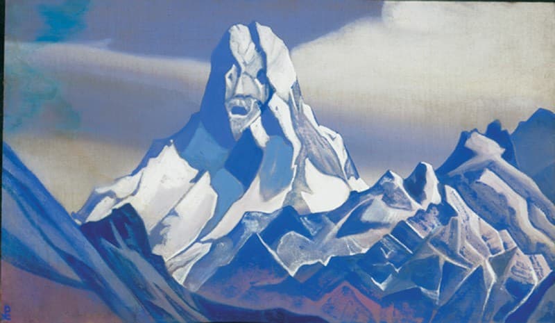Ice sphinx — Nicholas Roerich