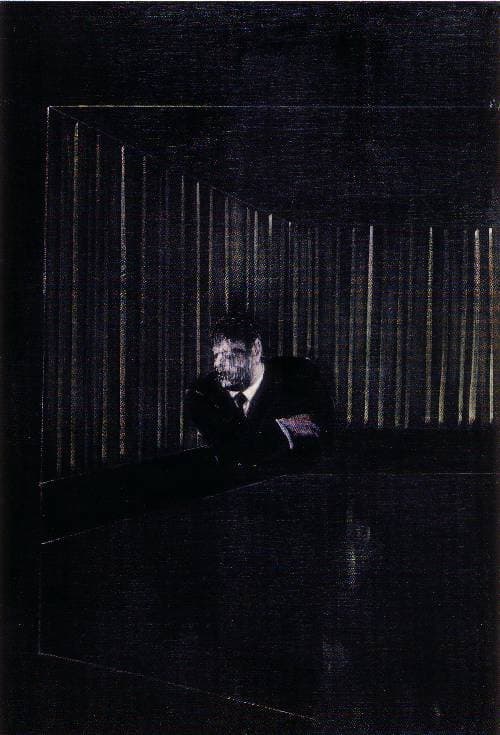 Man in Blue I — Francis Bacon