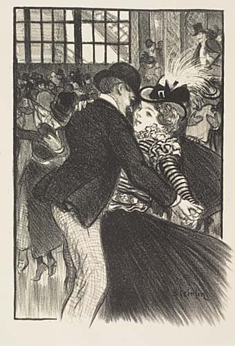 J'ai Voulu Fuir — Théophile Steinlen