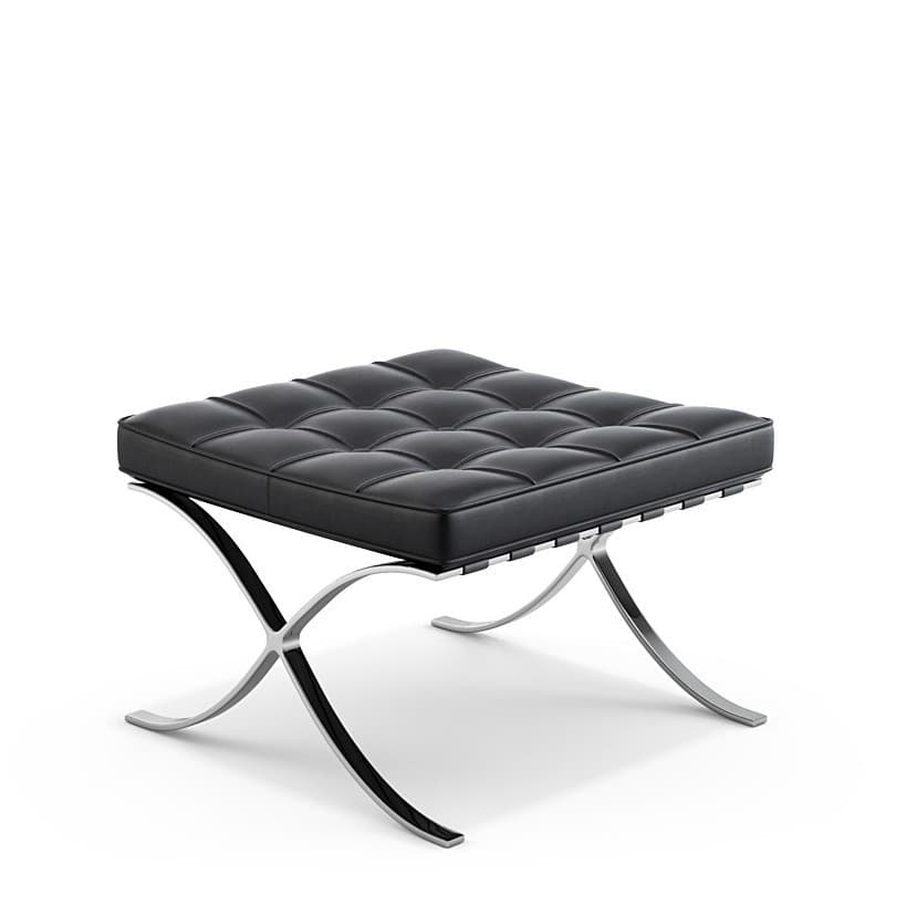 BARCELONA STOOL — Ludwig Mies van der Rohe