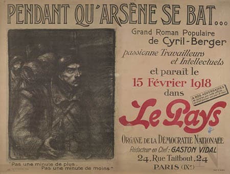 Pendant Qu-Arsene se bat — Théophile Steinlen