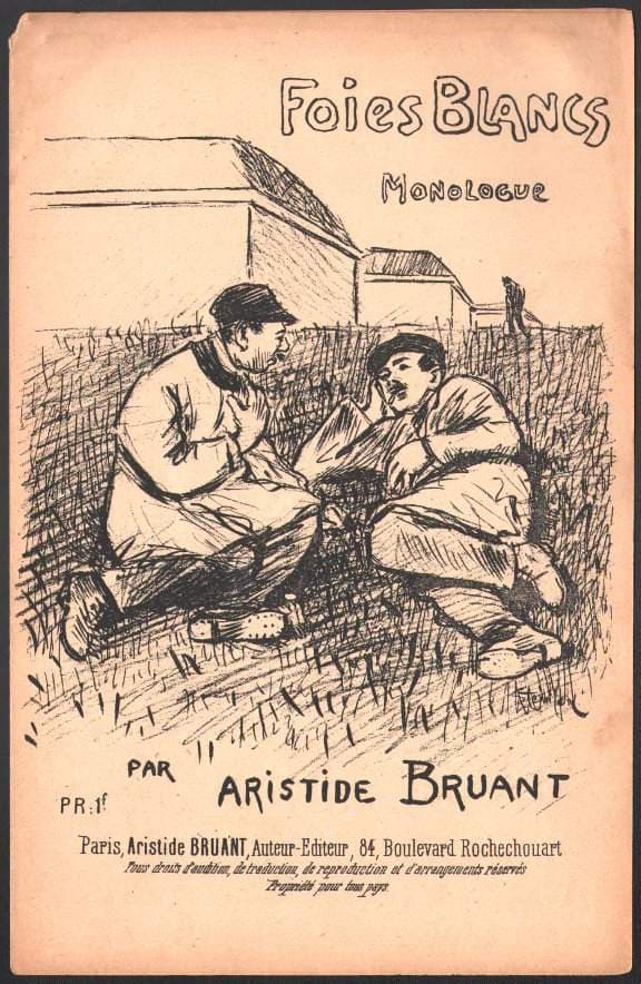 Foies Blancs — Théophile Steinlen