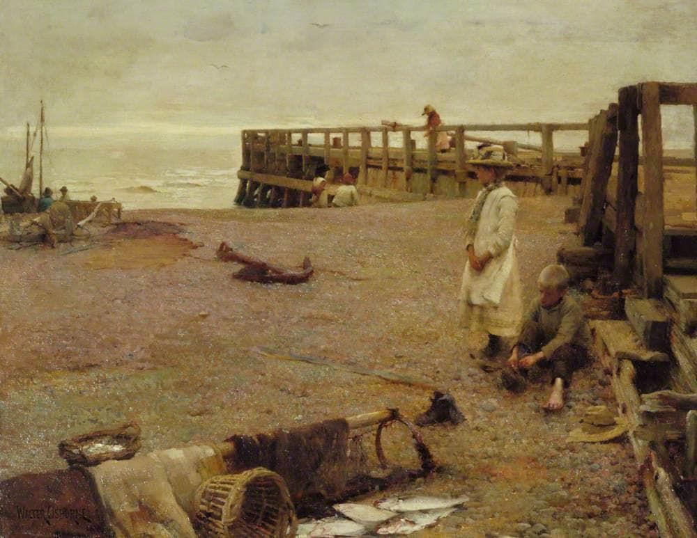 An October Morning — Walter Osborne