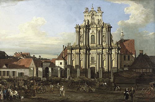 Visitationist Church in Warsaw — Bernardo Bellotto