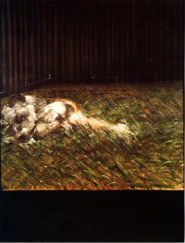 Two Figures in the Grass — Francis Bacon