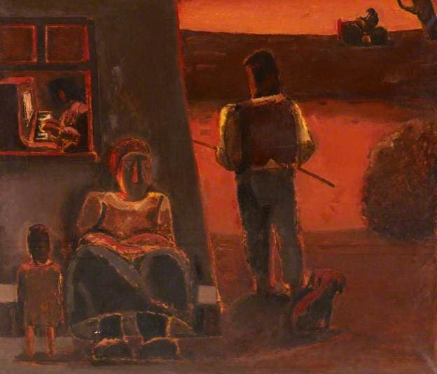Autumn Idyll — Josef Herman