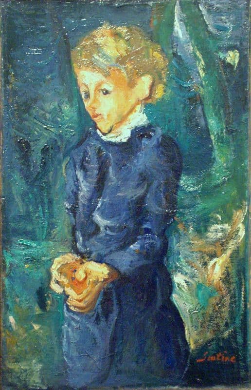 Girl in Blue — Chaim Soutine