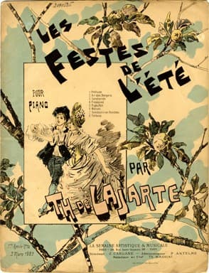 Les Festes de L'Ete — Théophile Steinlen