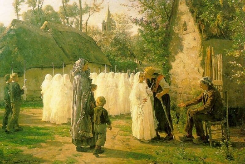 The Communicants — Jules Breton