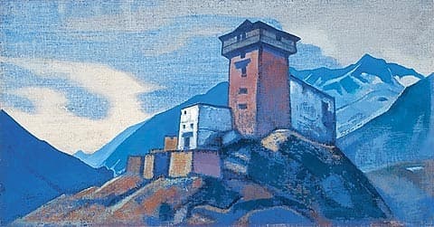 Gundlach. Residence of Thakur. — Nicholas Roerich