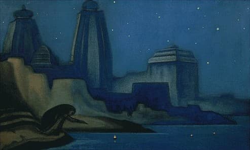 Lights on the Ganges — Nicholas Roerich