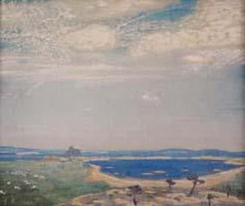 Ancient landscape — Nicholas Roerich