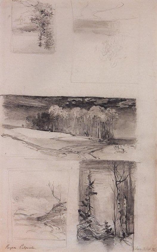 Motives of the Russian landscape — Alexei Savrasov
