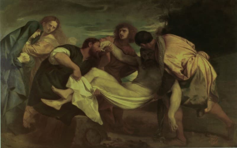 Burial of Jesus — Kamal-ol-Molk