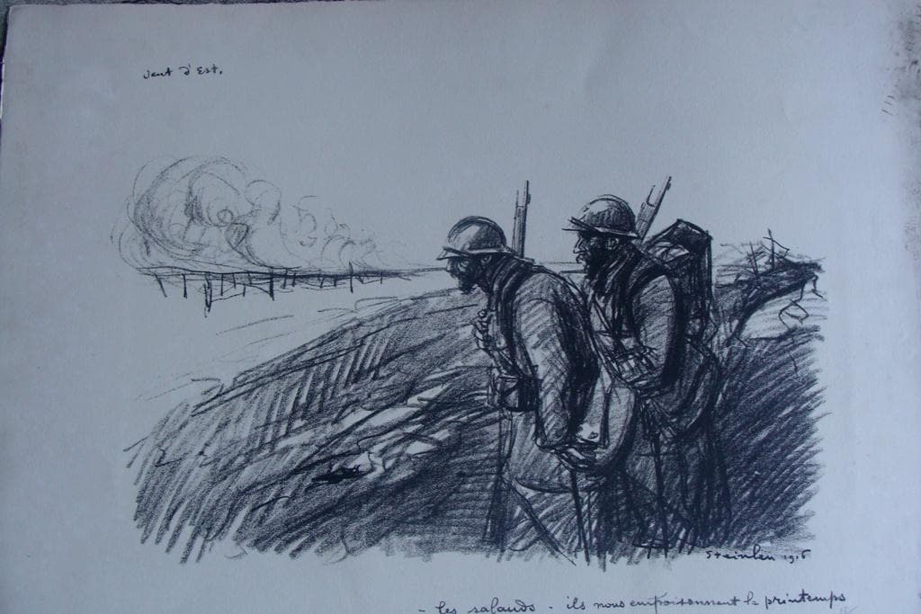 Vent d'est — Théophile Steinlen