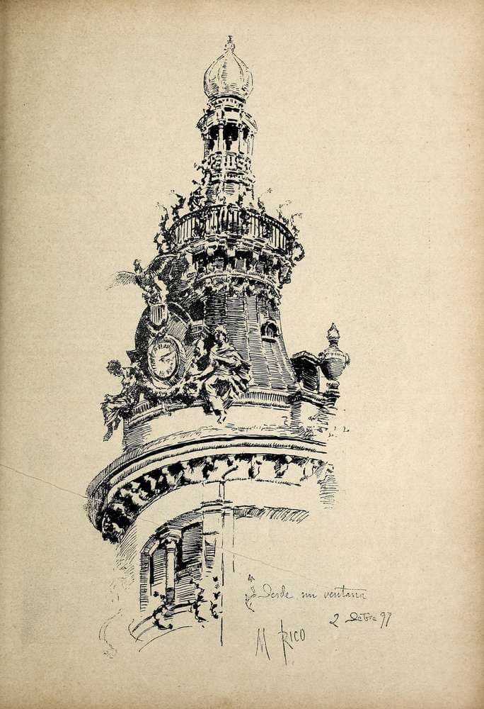 From my window — Martín Rico y Ortega