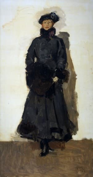 Painting of Mata Hari — Isaac Israëls