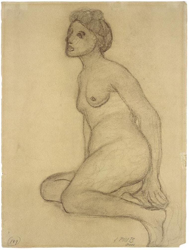 Seated Female Nude — Paula Modersohn-Becker