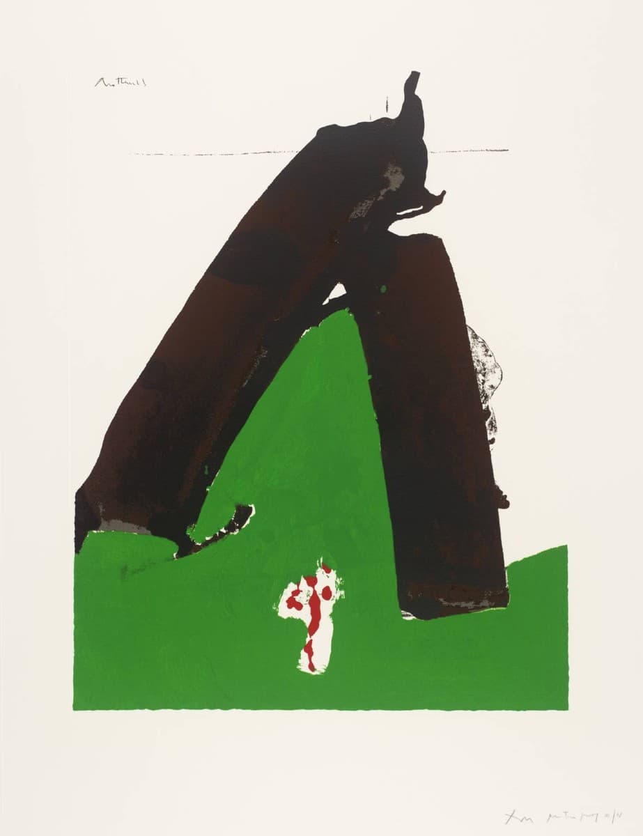 No. 13 (From The Basque Suite) — Robert Motherwell