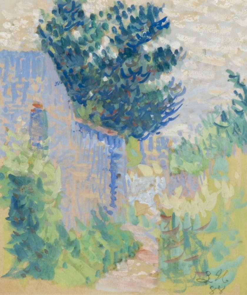 Le Sentier Derriere La Maison — Louis Hayet