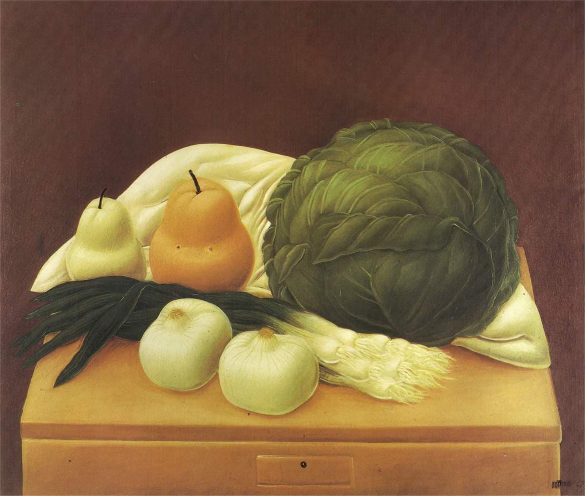 Kitchen Table — Fernando Botero