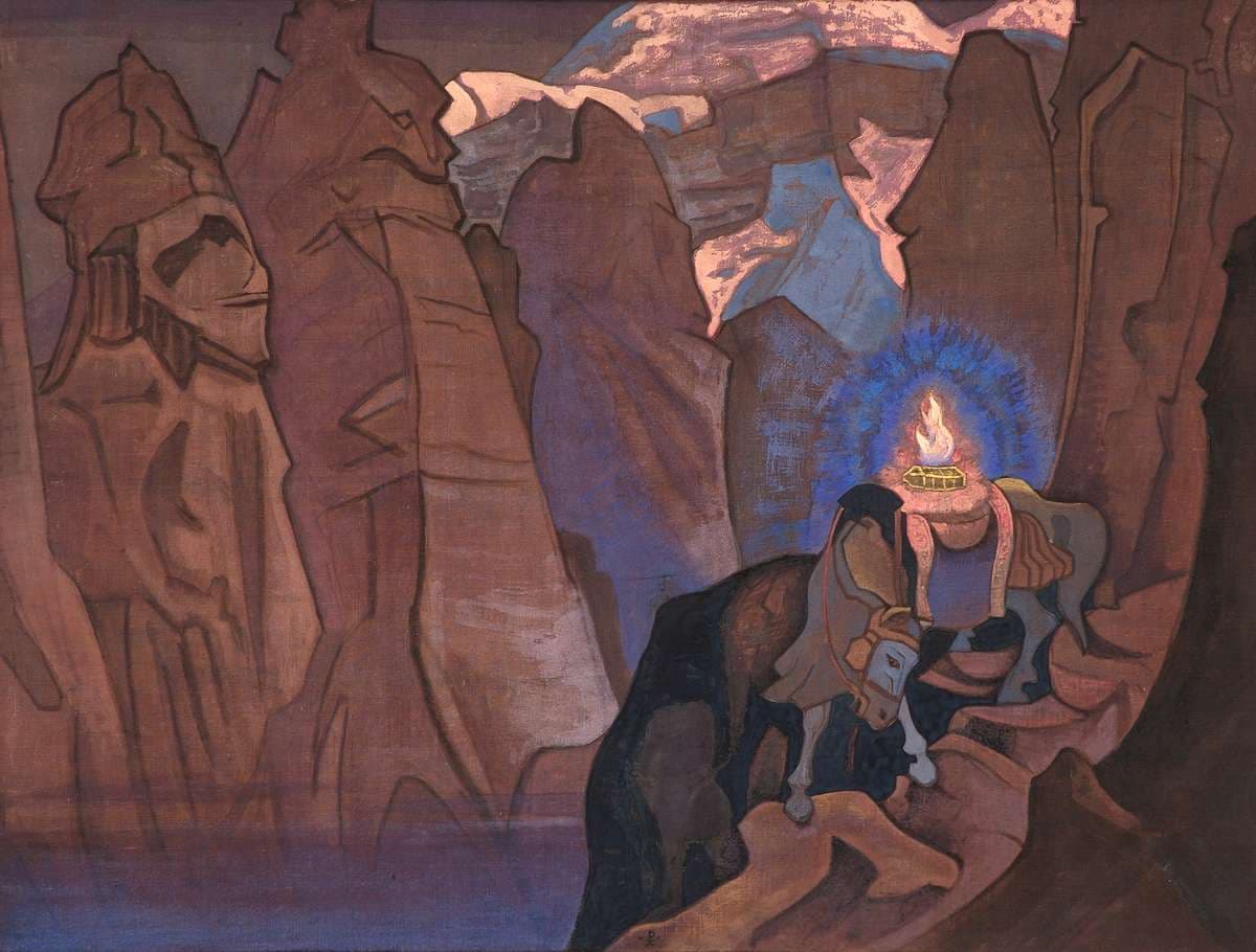 World's Treasure (Cintamani) — Nicholas Roerich