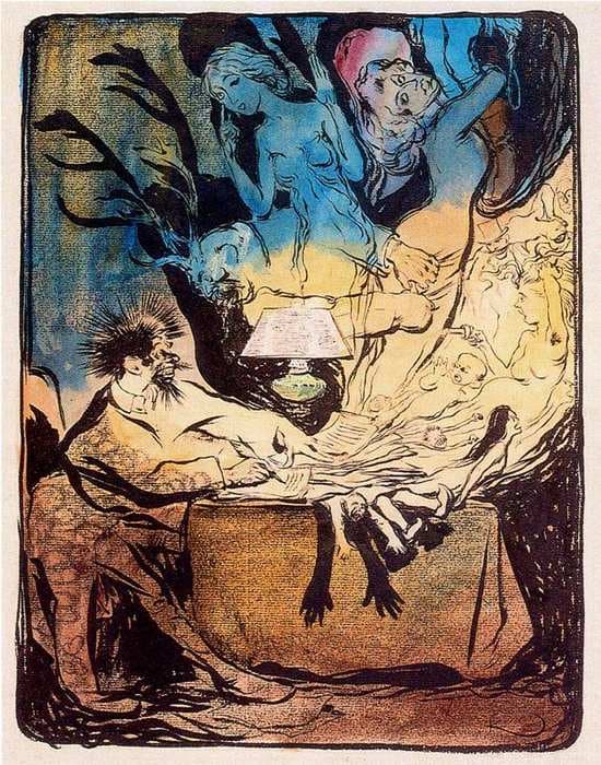 The novelist — František Kupka