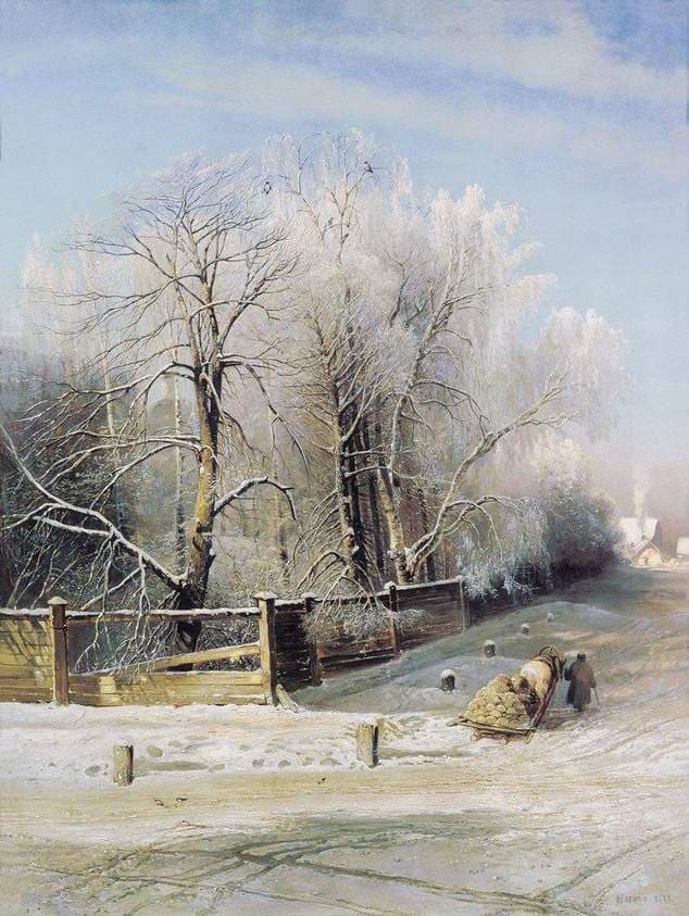 Winter landscape. Moscow — Alexei Savrasov