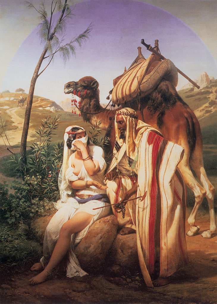 Juda et Thamar — Horace Vernet