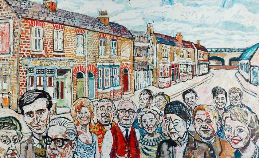 Original Cast of the ITV Serial Drama 'Coronation Street' — John Bratby