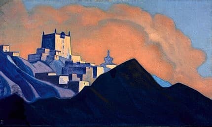 Monastery (Brahmaputra) — Nicholas Roerich