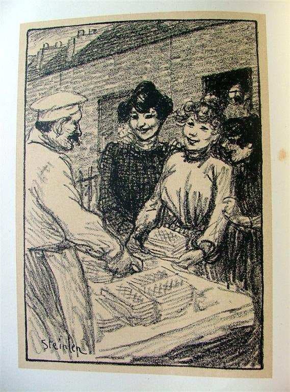 Le Marchand de Gaufres — Théophile Steinlen