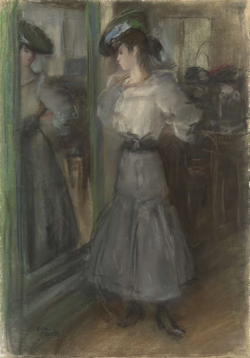 Girl in Front of a Mirror — Isaac Israëls