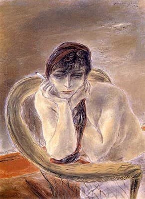 Girl Wearing Bandana — Yasuo Kuniyoshi