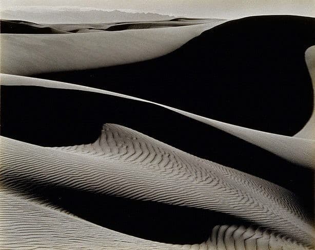 Dunes, Oceano — Edward Weston