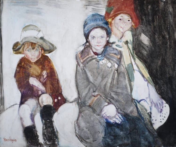 Refugee Children — Frances Hodgkins