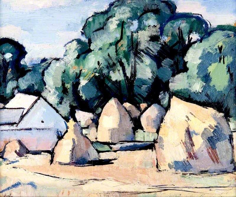 Laggan Farm Buildings near Dalbeattie — Samuel Peploe