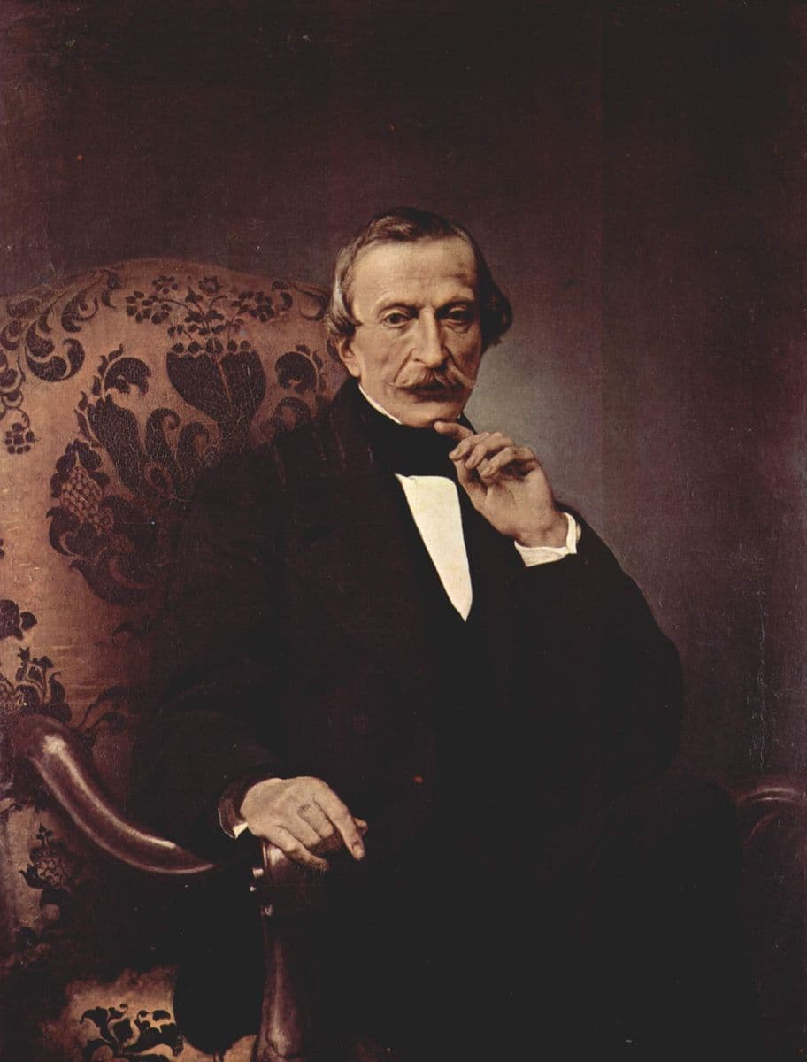 Portrait of Massimo d'Azeglio — Francesco Hayez