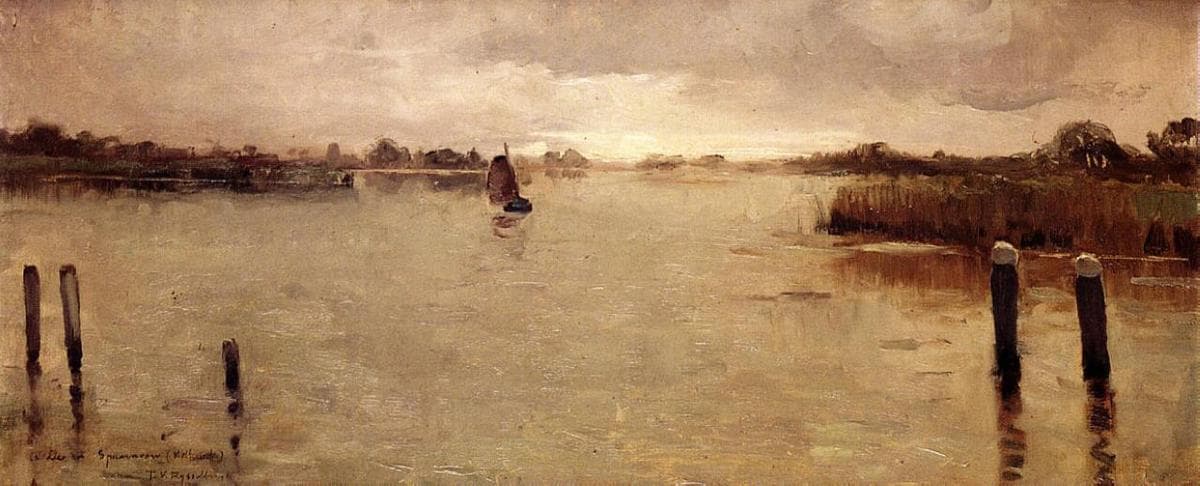 Spaarnwoude island — Théo van Rysselberghe