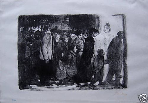 Aux Vrais Pauvres- Les Mauvais Riches — Théophile Steinlen