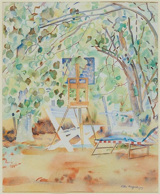 Untitled (Garden at Waikanae) — Rita Angus