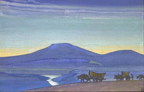 Gansu — Nicholas Roerich